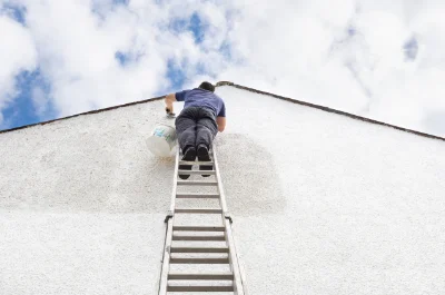 Peinture extérieure à Peille — façades et ravalement